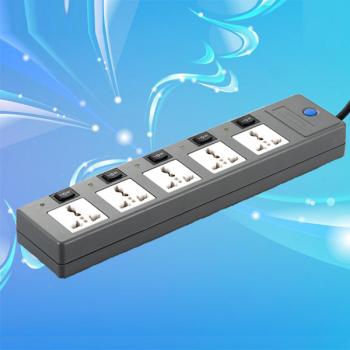 Smart RF 5-Port Power Strip With Repeter LSX5327